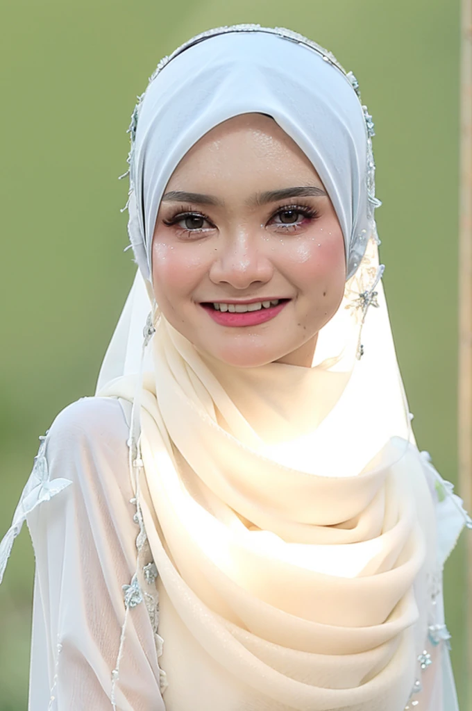Photo portrait of a beautiful Bandung girl wearing a hijab and dimples, around 17 years old, (plain black hijab), (portrait medium shot:1.3), dramatic light, Rembrandt lighting scheme, (hyperrealism:1.2), (8K UHD: 1.2), ( photorealistic:1.2), shot with Canon EOS 5D Mark IV, facial detail, skin texture detail, smooth, flawless skin, glowing complexion, silky touch, even texture, blemish-free, radiant appearance, youthful look, soft and supple skin, poreless, perfect skin tone, porcelain-like complexion, velvety smoothness, dewy and fresh skin, natural beauty, healthy and vibrant skin, standing in street