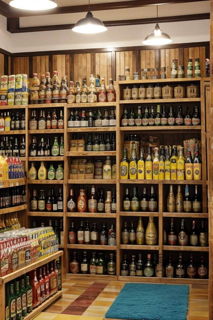 a supermarket from the 80s, full of beautiful women naked from the 80s,