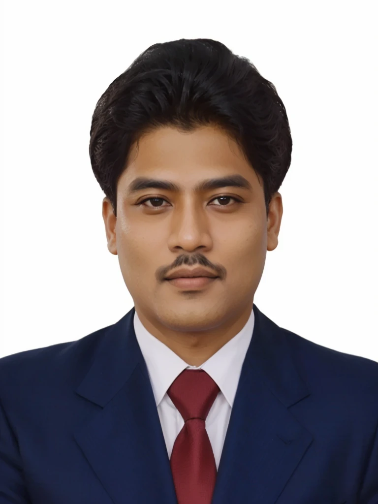 Imagen arafed de un hombre con traje y corbata., mohamed chahín, inspired by Carlos Francisco Chang Marín, ramil sunga, avatar image, Raden Saleh, inspirado en Bikash Bhattacharjee, nivanh chanthara, arte de fan, una foto coloreada, fujita goro, taken in the early 2020s