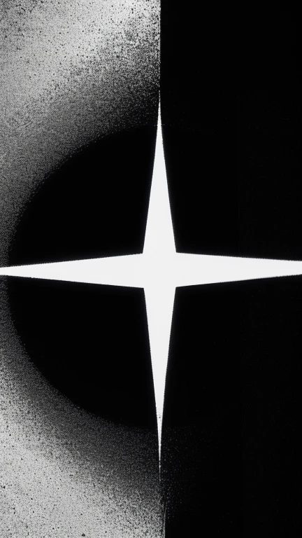 symbols, black and white, simple,