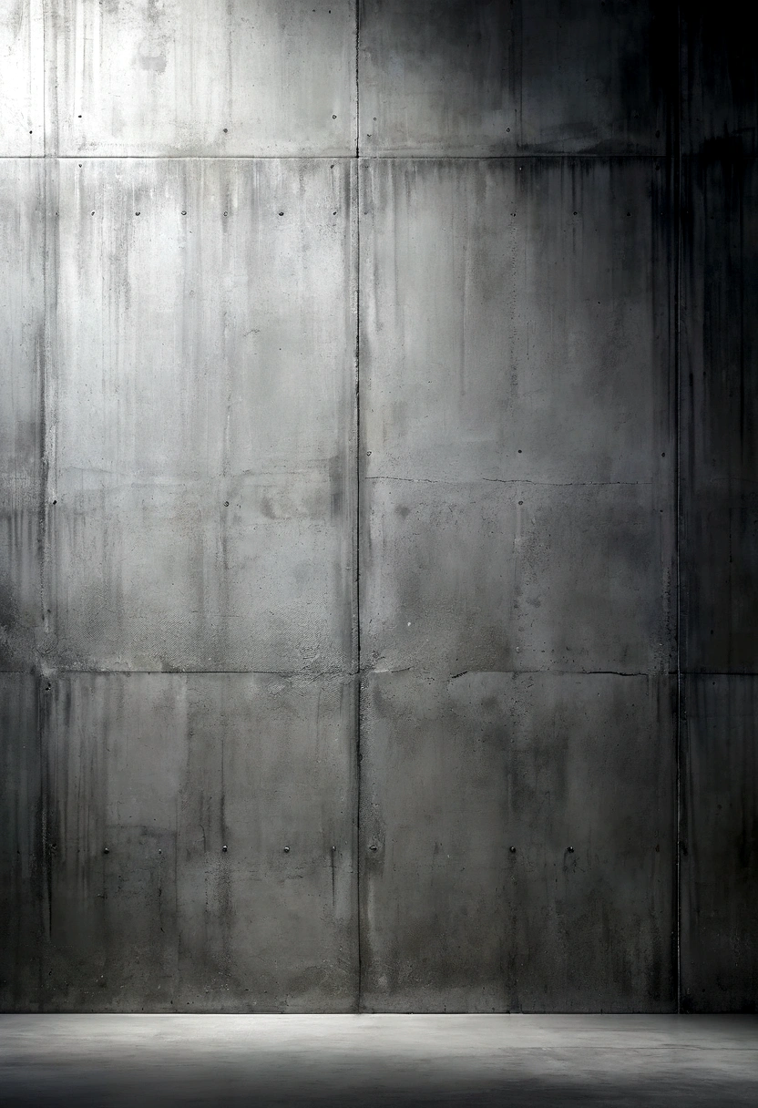 An empty concrete wall