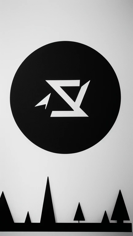 symbols, black and white, simple,