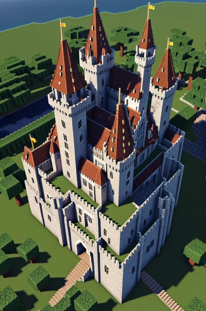 Minecraft castle
