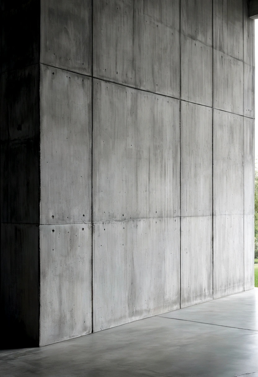 An empty concrete wall