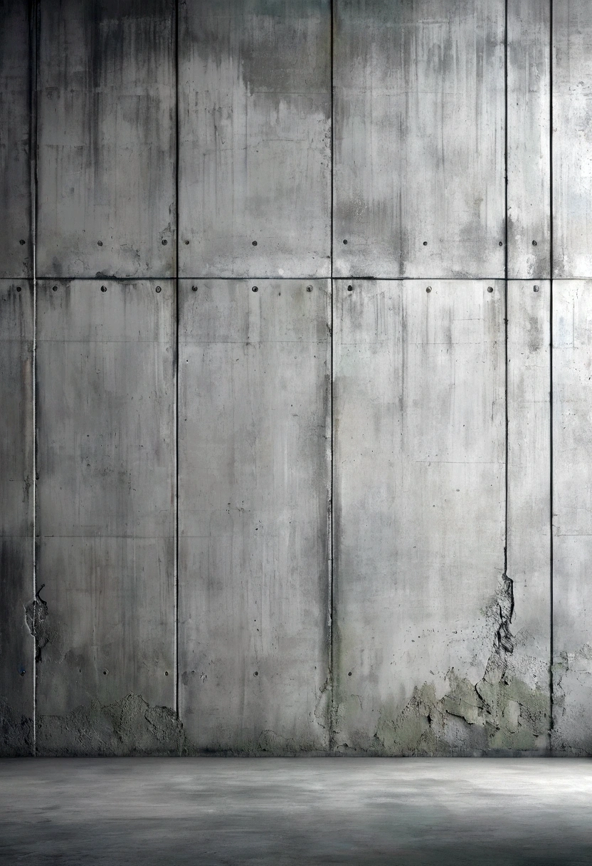 An empty concrete wall