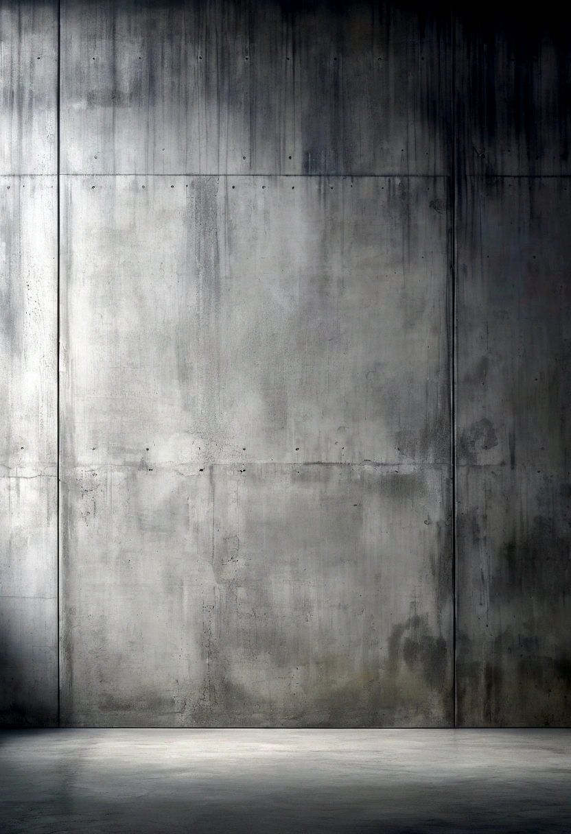 An empty concrete wall
