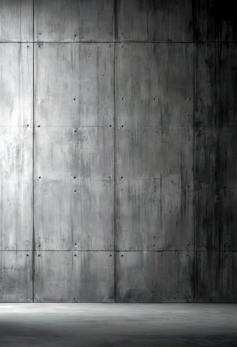 An empty concrete wall