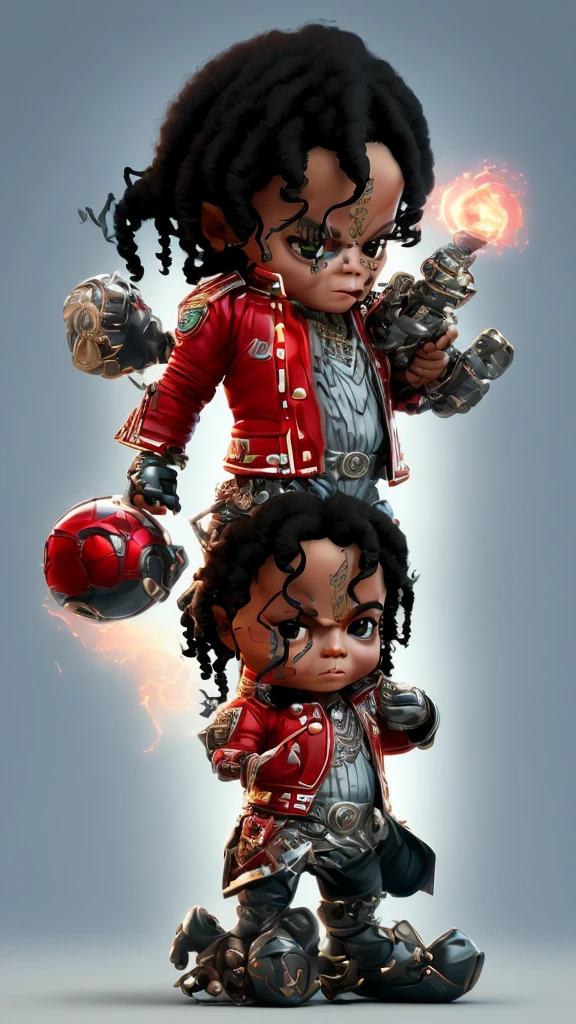 michael jackson, cbzbb, detailed, fantasy, dreamlike, surrealism, super cute, trending on artstation