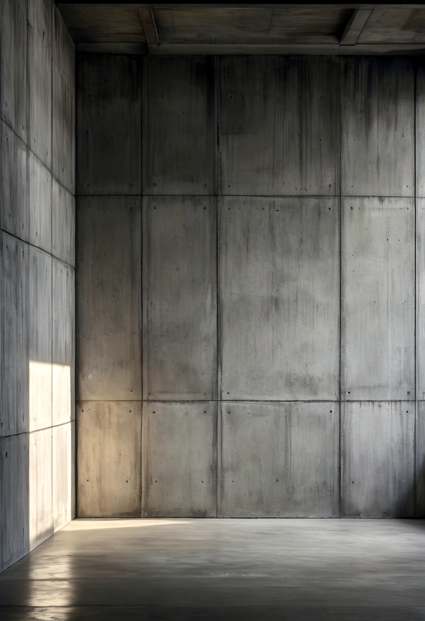 An empty concrete wall