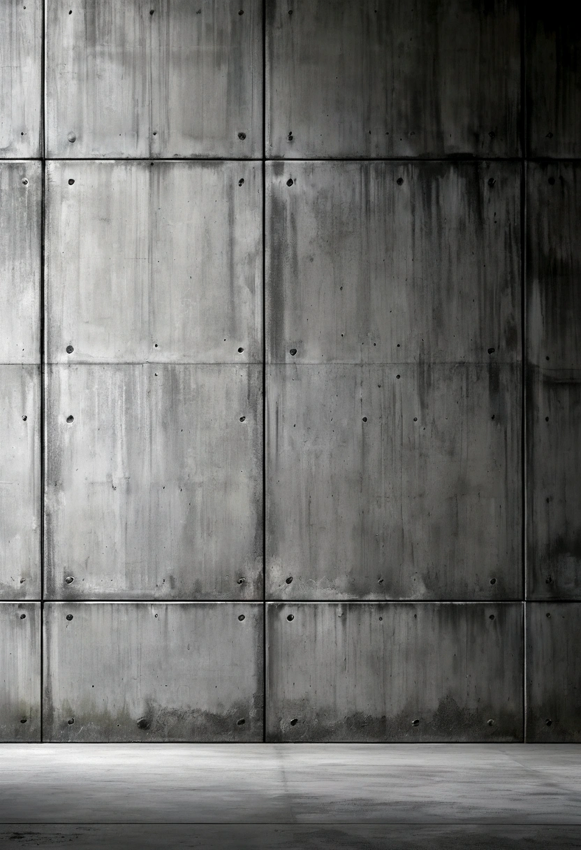 An empty concrete wall