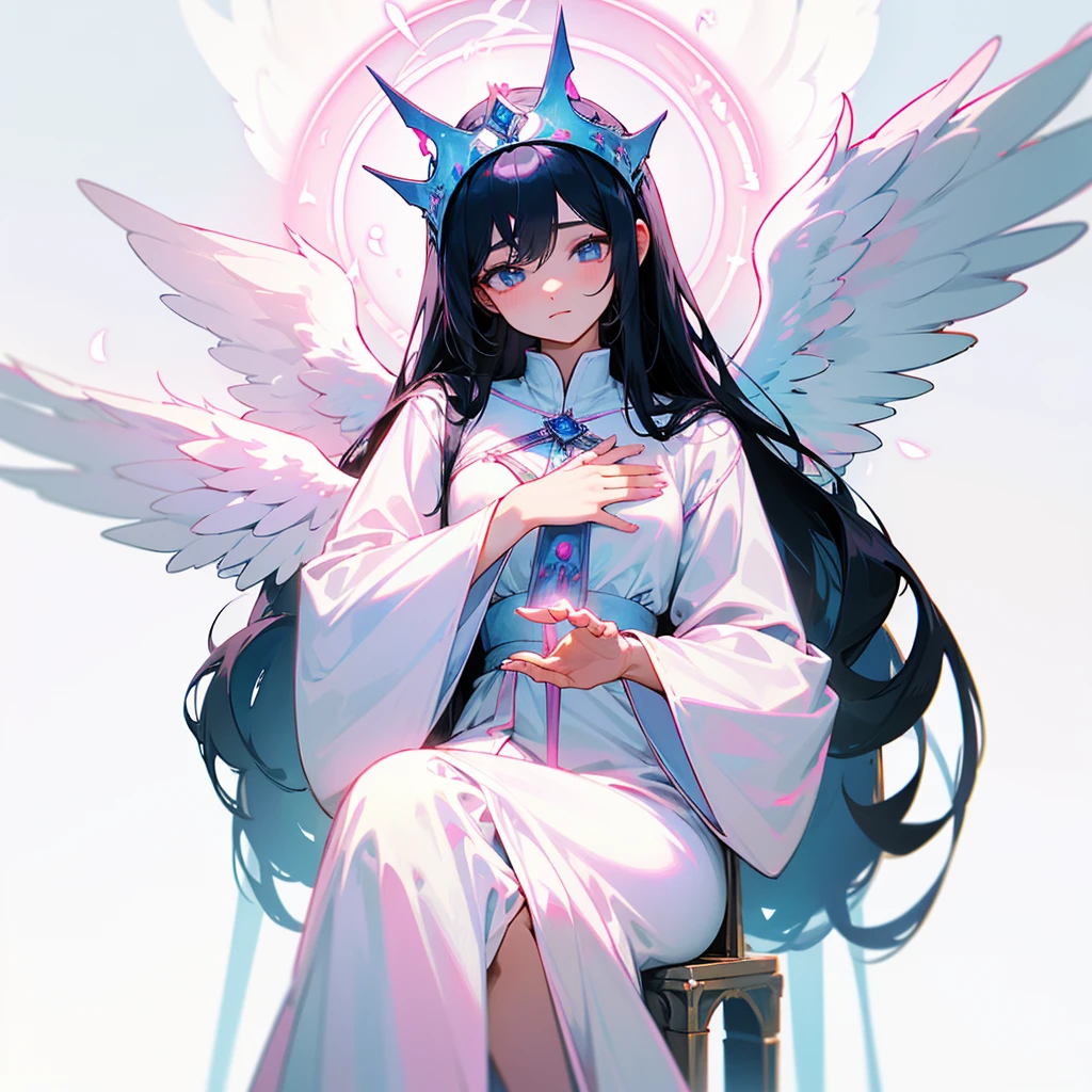 Biblically accurate angel, multiple eyes, rings of fire, cute - SeaArt AI