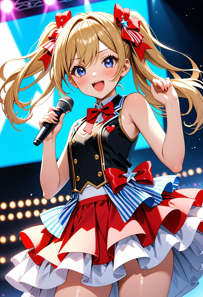 (Masterpiece、highest quality、Very detailed、4K)、One Woman、17 years old、Idol
