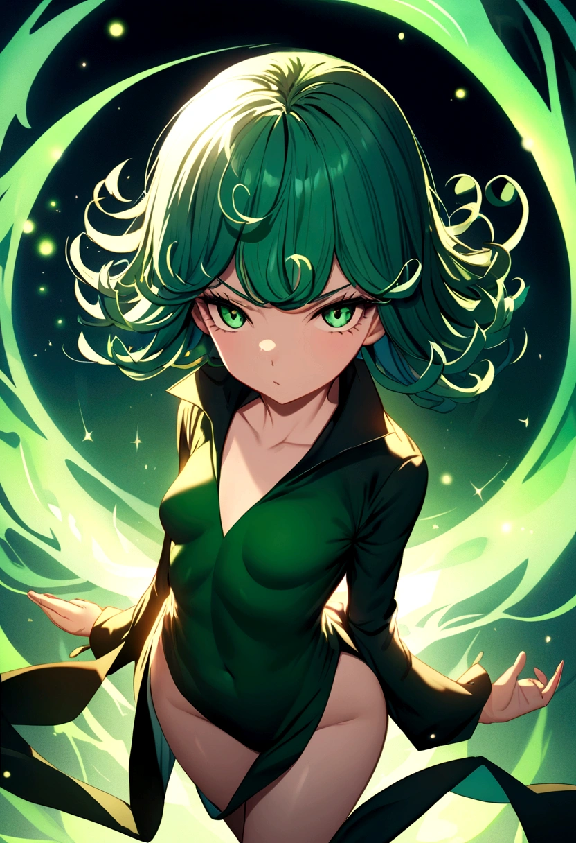 Create an image of a stunningly beautiful gorgeous perfect detailed perfect solo tatsumaki