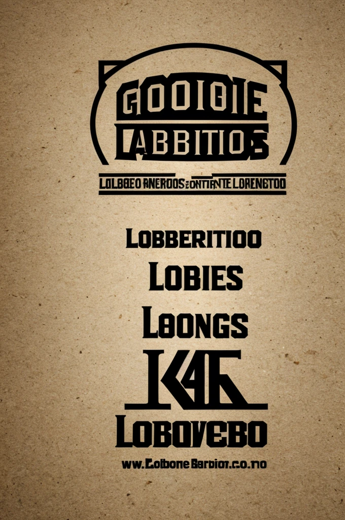 Logo laboratorio con el nombre george labs