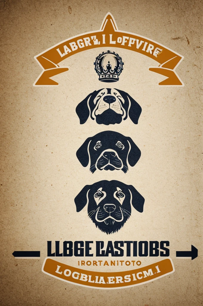 Logo laboratorio con el nombre george labs