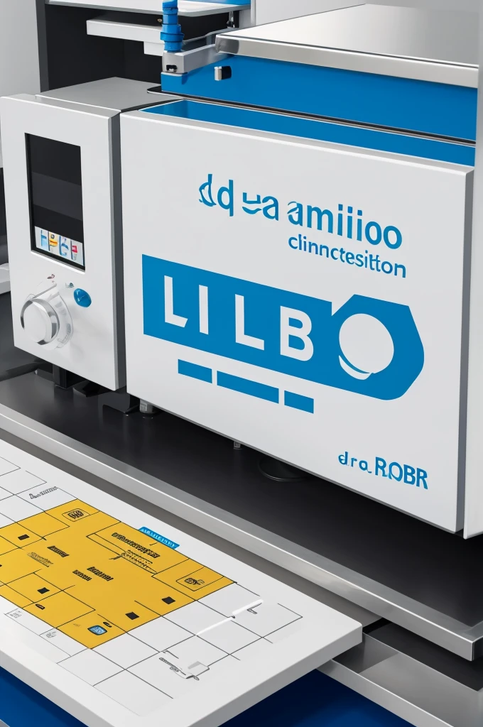 Logo laboratorio con el nombre jorge labs analisi clinico