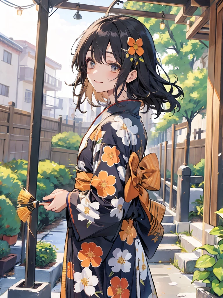 Masterpiece, absurdres, fine detail, HDR, solo, looking at viewer, smile, shirt, , 1boy, hair between eyes, upper body, female focus, FH , lightning mage, toned, lightning mage robe, electrical aura, early 20s,