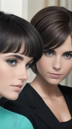 a group of Iaudins mans and womans short hair gathered together, focus on the face.