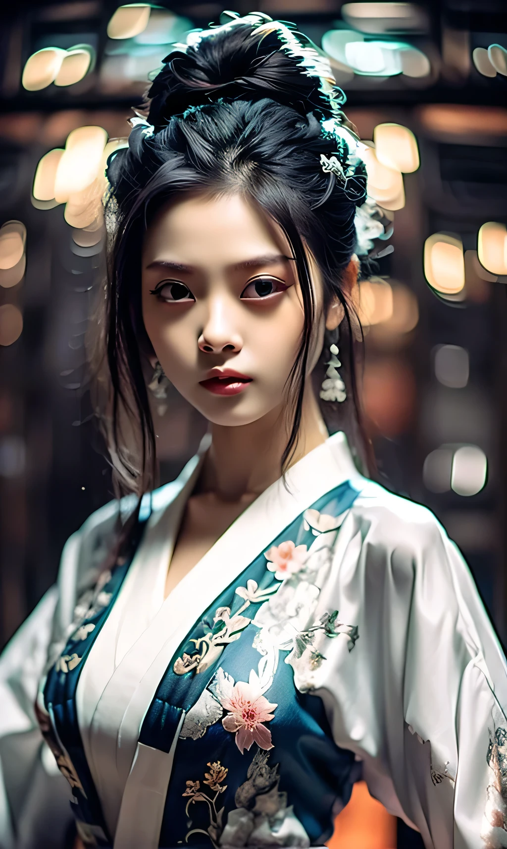 masterpiece, best quality, wuxia 1girl