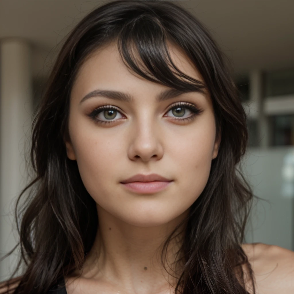 (une jeune fille colombienne de 21 ans)),((long curly black hair)),yeux marrons ,(((maquillage naturel,peau radiante, beau corps habillé,peau douce,enchanteur))),waiting at the airport with a classy outfit ,gros cul rond,arched back,pose instagram,((post bad)),((texture de peau ultra réaliste)),artwork,realistic face,8k,yeux parfaits,Fujifilm XT3,Heure d'or,85mm,Best quality,high resolution