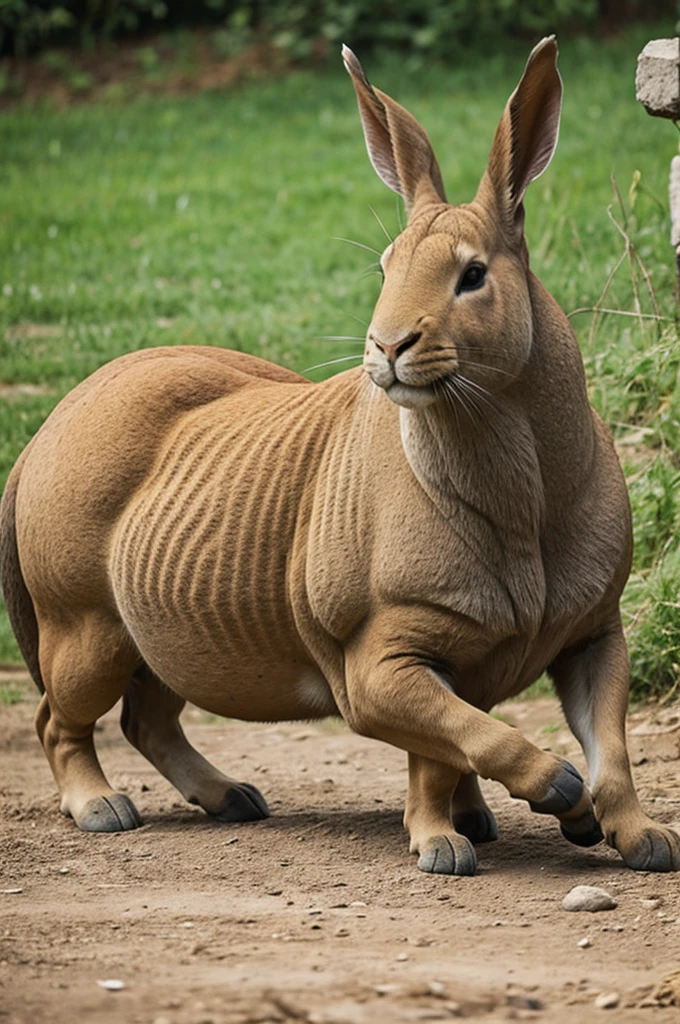 Vasija con forma de conejo