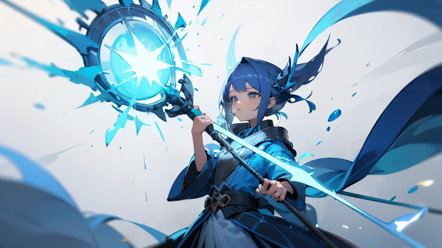 blue magic staff