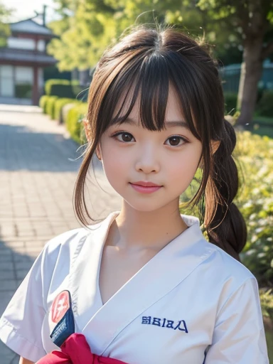 8K、cute、Adult Girls、detailed、Braid your hair in an intricate way、Looking into the camera、((SFW: 1.4)),((detailedな顔, Professional photography)), Miniskirt、nurse