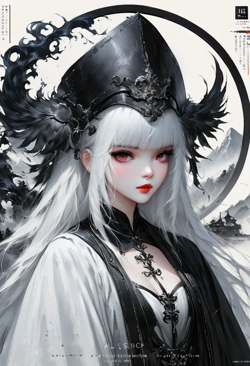 (Lots of white space:1.5),(Lots of white space around:1.6), White background, simple, Minimalism, abstract,Freehand,Aesthetic,black and white,Ink Painting,antiquity,a mountain,A distant figure,A beautiful artistic illustration, author:Li Song, Arte no estilo de guweiz, arte shin jinyoung, Obra-prima de guweiz, Ross chart 1. 0, Beautiful digital illustrations, Inspired by non-WLOP, Cute and cute digital art, jingna zhang, guweiz, Stunning digital illustrations