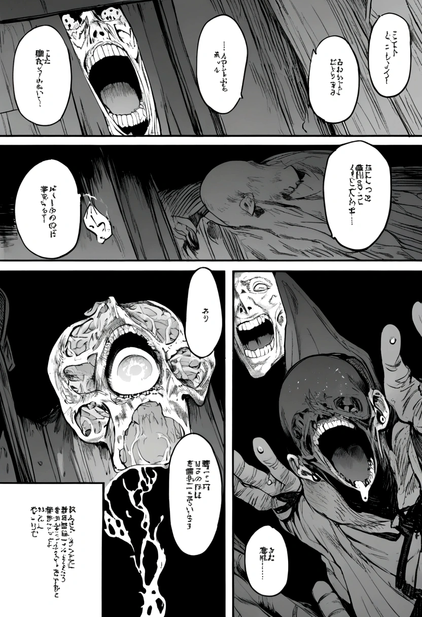 SM, Bondage,Horror,Junji Ito,Black and White,comics