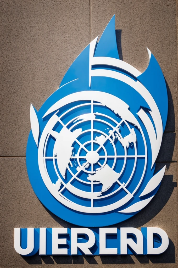 Un logo de un helado que diga grupo unido es para una empresa