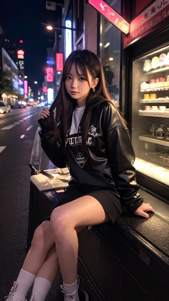 night、A subculture girl、I'm in Harajuku