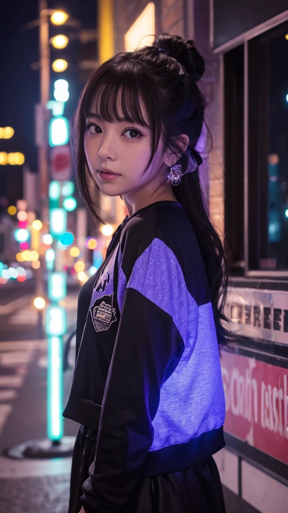 night、A subculture girl、I'm in Harajuku