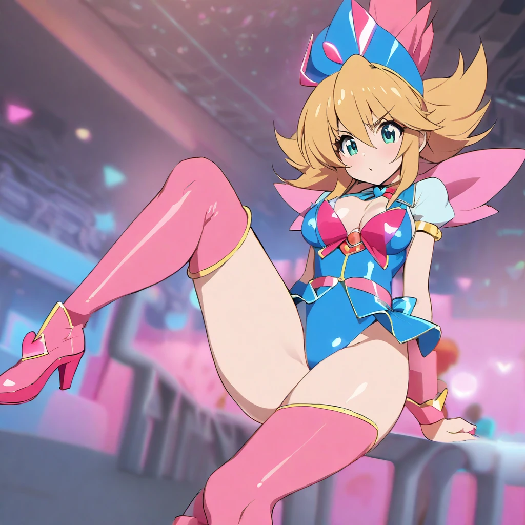 Busty magician girl