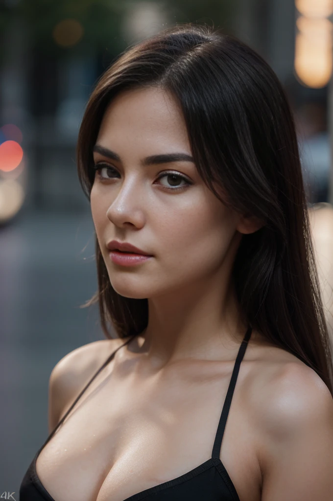 realistic usa female model face