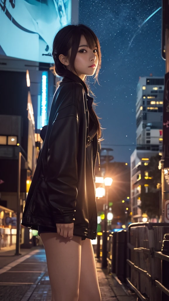night、A subculture girl、I'm in Harajuku