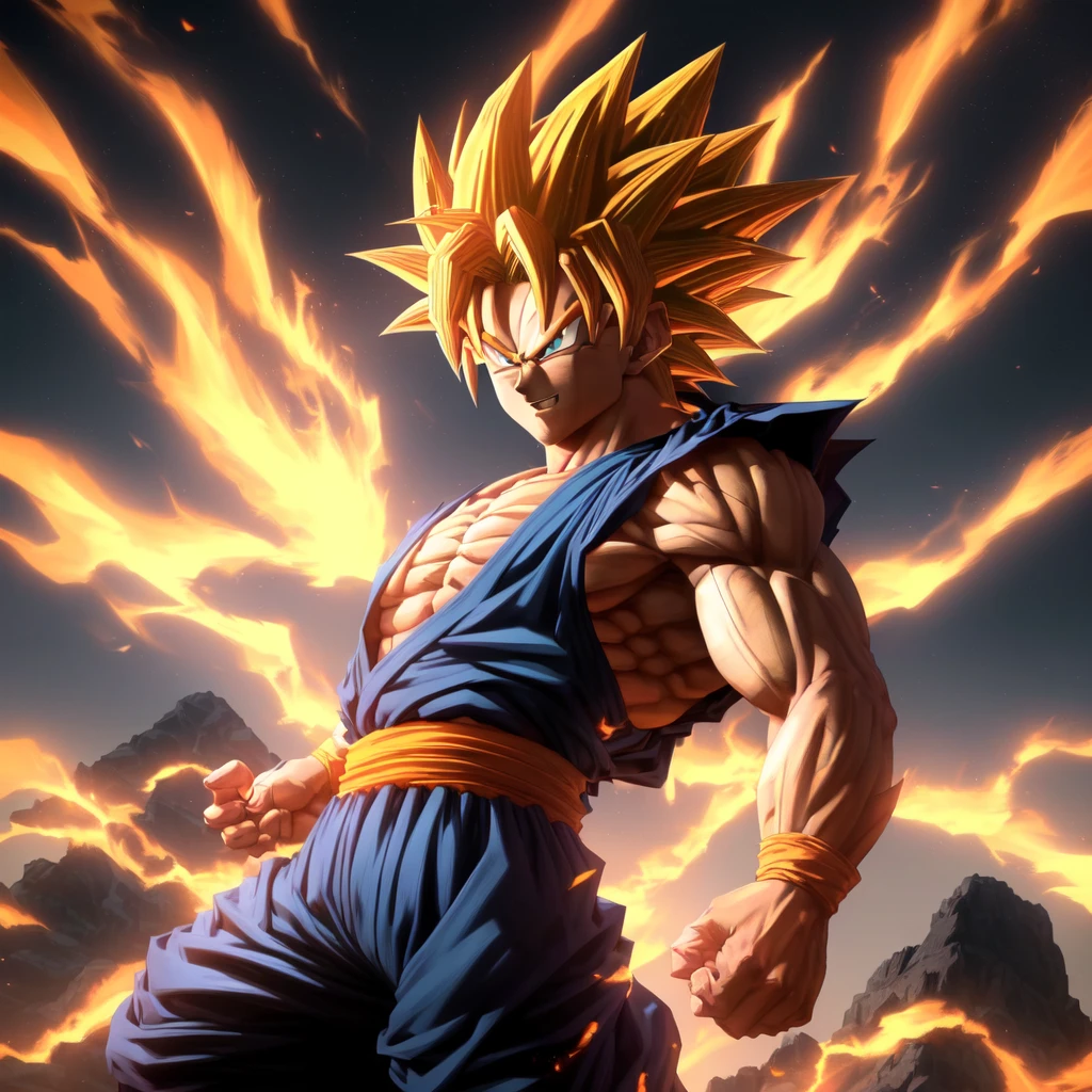 dragon ball goku wallpapers dragon ball goku wallpapers dragon ball goku, badass anime 8 k, photorealistic human goku, super saiyan goku, super saiyan, anime wallpaper 4 k, anime wallpaper 4k, anime style 4 k, 4k anime wallpaper, 8k high quality detailed art, highly detailed portrait of goku, hd artwork, 4 k manga wallpaper