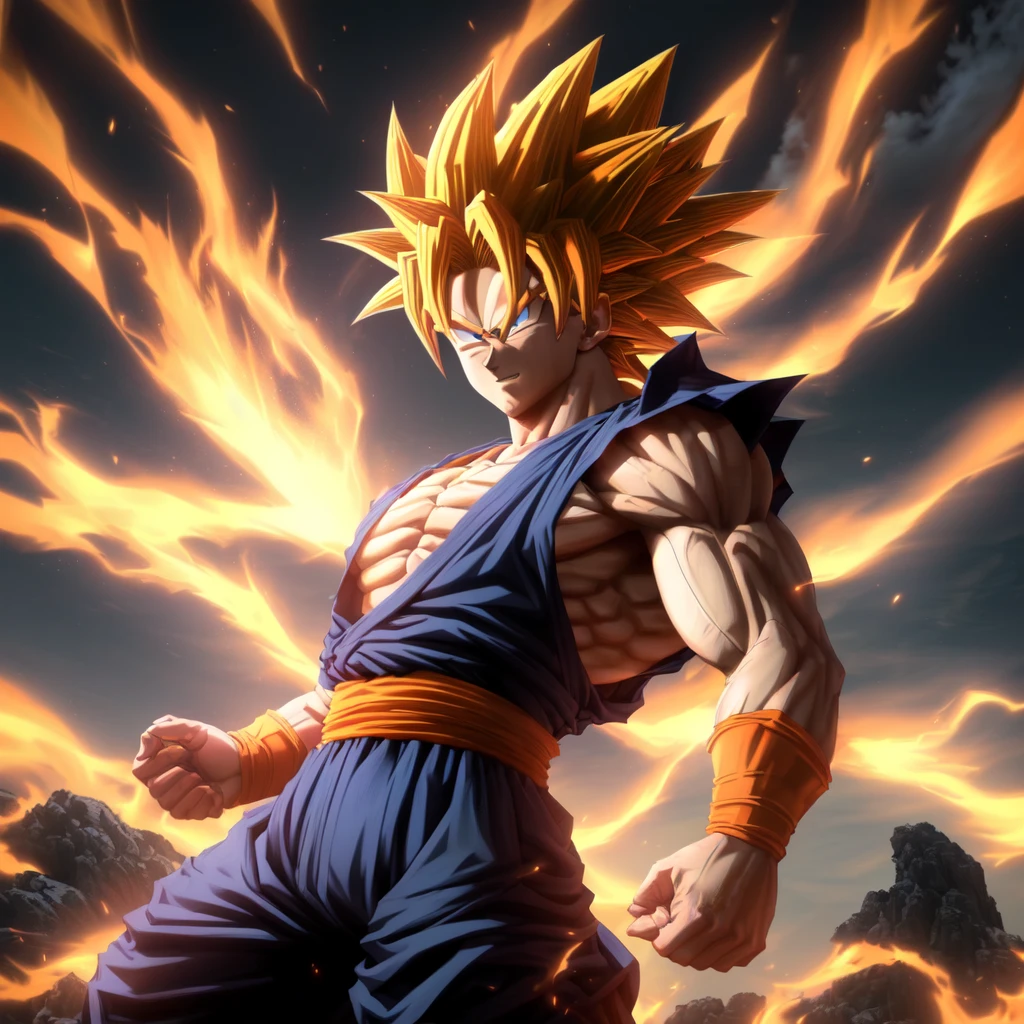 dragon ball goku wallpapers dragon ball goku wallpapers dragon ball goku, badass anime 8 k, photorealistic human goku, super saiyan goku, super saiyan, anime wallpaper 4 k, anime wallpaper 4k, anime style 4 k, 4k anime wallpaper, 8k high quality detailed art, highly detailed portrait of goku, hd artwork, 4 k manga wallpaper