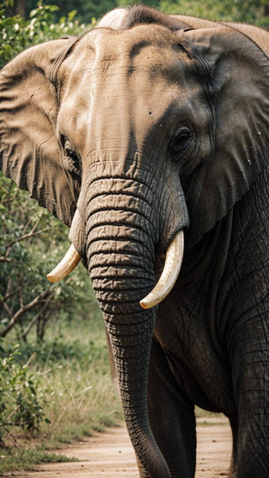 Elephant saliva is poisonous
