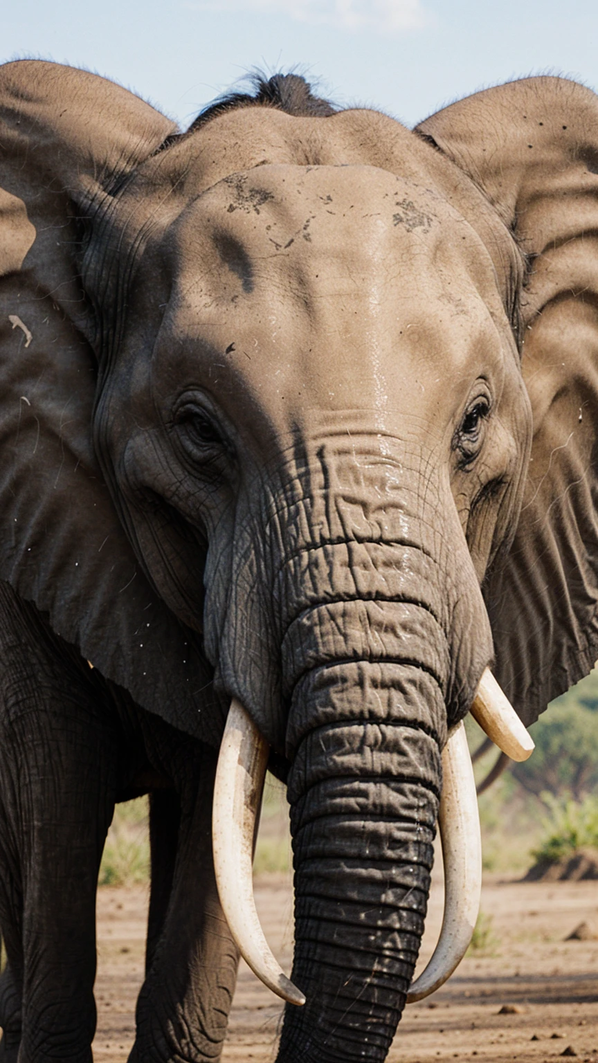 Elephant saliva is poisonous