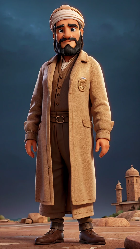 Characters: Job and God, Description: Job, a robust-looking man of 49 years young from hard work, conversing with a divine presence, Era: ancient biblical times, Clothing: traditional Middle Eastern attire, Location: amidst a whirlwind, Action: engaging in a deep and revealing dialogue, Background: dramatic skies and divine light, Shot type: medium shot, Style: hyper-realistic, photo realism, cinematography
