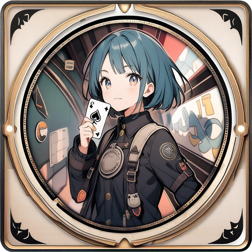 (circle frame1.7),game card,card in icon,icon, circle frame,