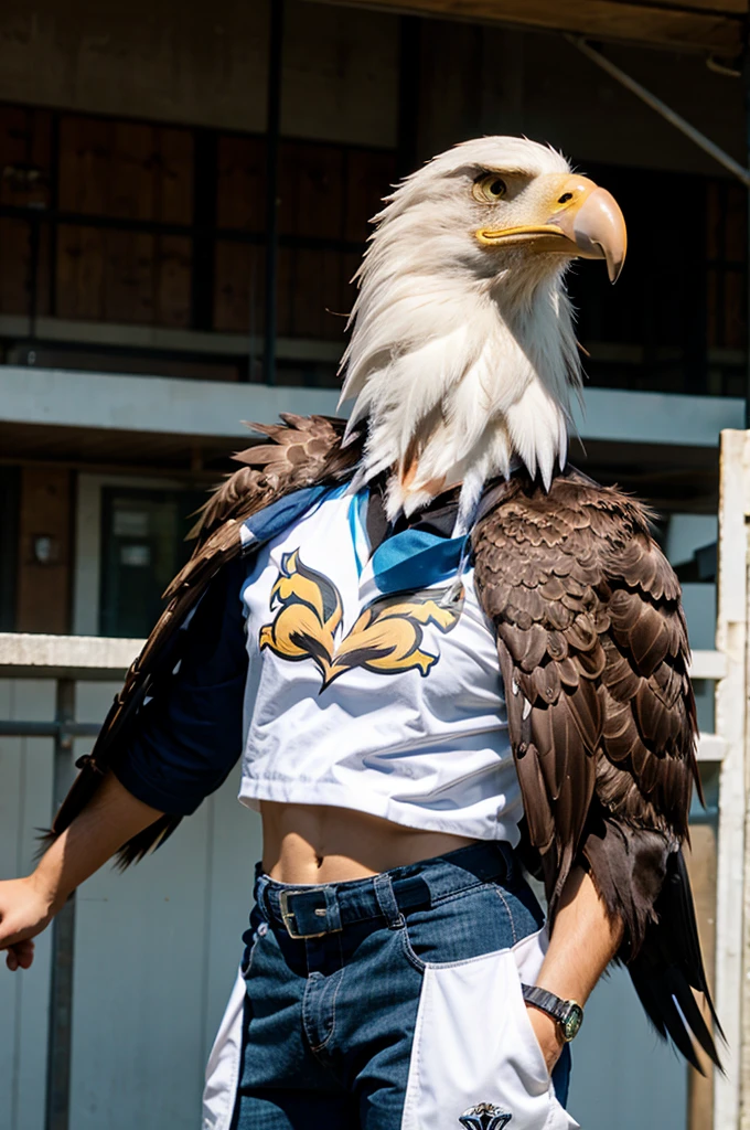 Eagle mascot