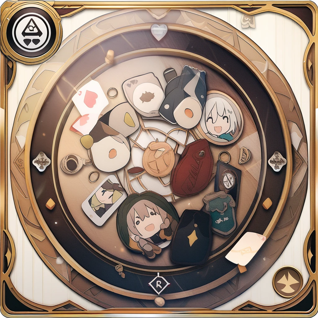 (circle frame1.7),game card,card in icon,only card,icon, circle frame,