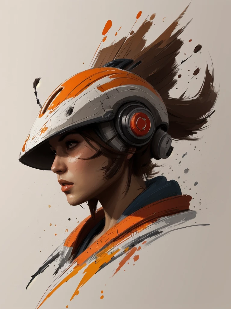 concept art by jama jurabaev, brush stroke, scientist, scifi, trending on artstation, high quality, extremely detailed
