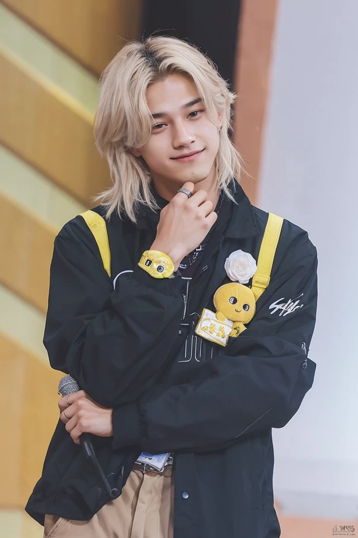 Haz a felix de stray kids hombre