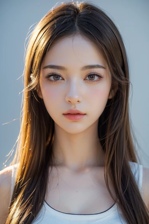 (masterpiece, high quality, lifelike, Ultra realistic, Remarkably high quality, photorealistic:1.5), Anime Girl minimalist logo design bright colors, high quality, extreme quality, super detailed
