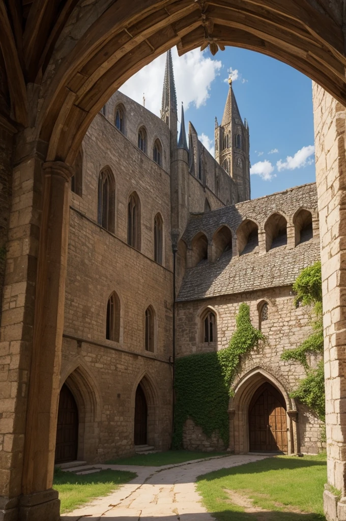 medieval scenery