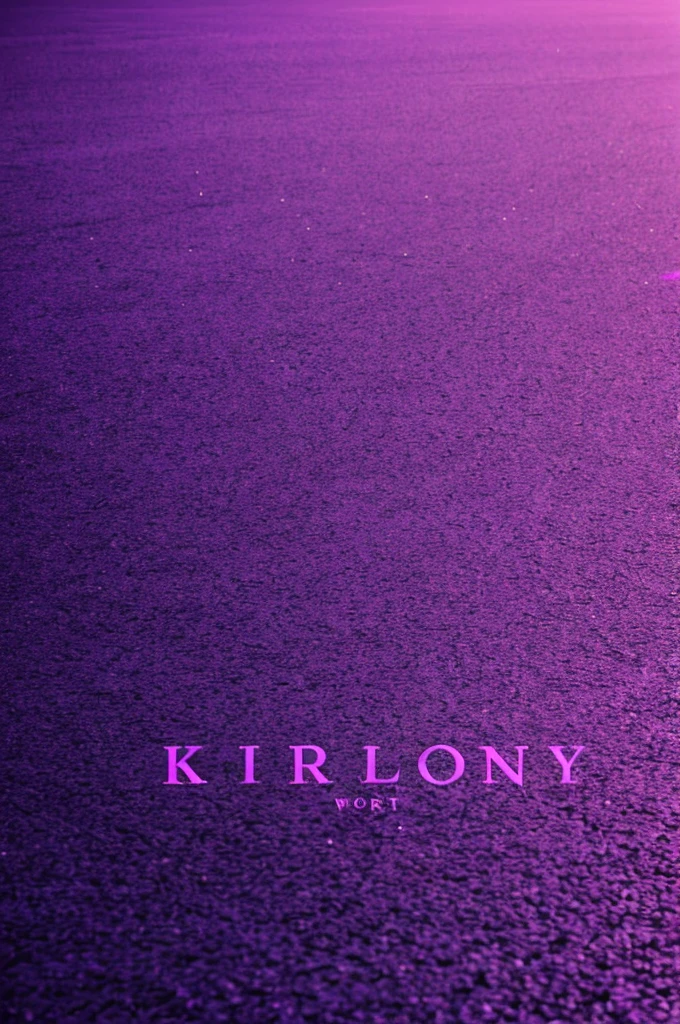 Word Mariany purple effect