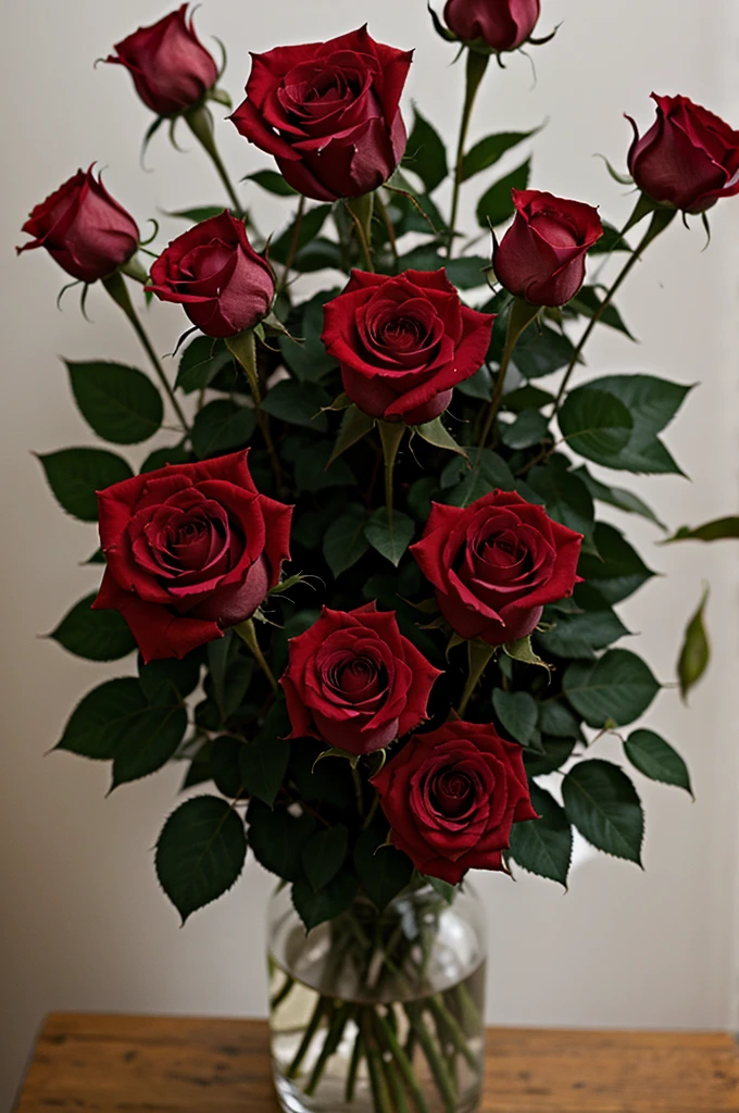 red roses