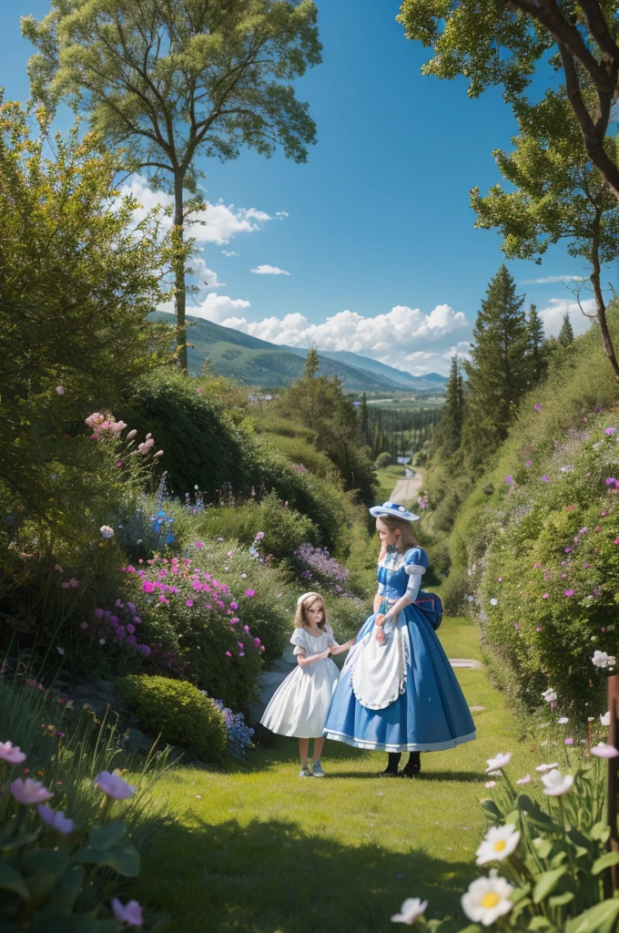 Saint John and Alice in Wonderland all in one place